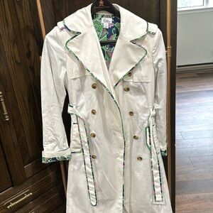 Lilly Pulitzer Trench coat